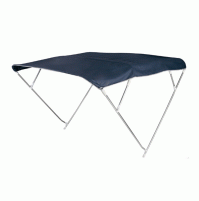 AWNING 4 ARMS SUITABLE FOR BOATS - COLOR BLUE - W 175 cm x H 150 cm x L 255 cm - SM74175 - SMR